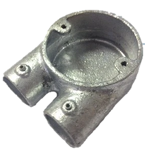 Conlok 25mm Galvanised U Box Push Fit