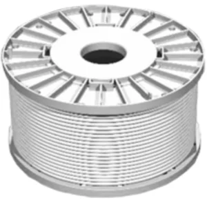 FPPLUS2C 1.5mm² White Fire Performance Soft Skin Enhanced Cable 2-Core