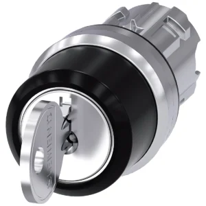 Ronis Key Operated Switch 22mm Round