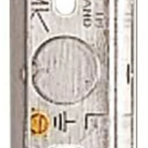 Box 1 Gang Architrave Flush Knockouts 75 x 27 x 27mm Steel