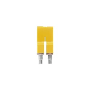Connector Cross 2 Pole WQV 4/2 41A 7.6 x 7.6 x 18mm Yellow [Pack=10]
