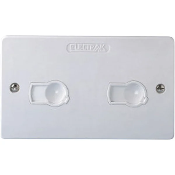 Legrand Socket Unswitched 2 Pole 2 Gang 13A White for AP13-WH Plug – Go ...