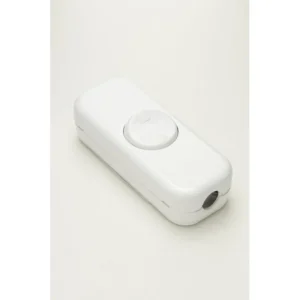Jeani 702W In-Line Switch 2 Pole 10A White
