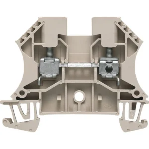 Terminal Feed Through WDU 4 4mm 32A 800V Beige Screw Connector