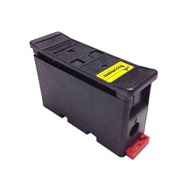 Fuse Holder 32A 550V 25.4 x 80.3 x 48mm Black - Image 2