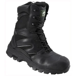 Rock Fall 4500 Titanium High Leg Boot Size 9 Black