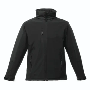Hydroforce 3-Layer Membrane Hooded Softshell Jacket Medium Black