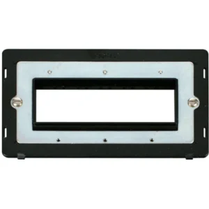 Switch Interior 2 Gang 6 In-Line Aperture Black