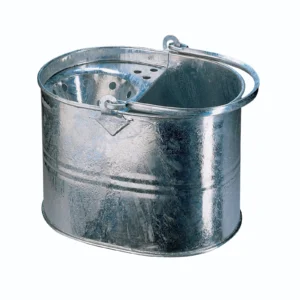 Mop Bucket+Wringer Galvanised Steel