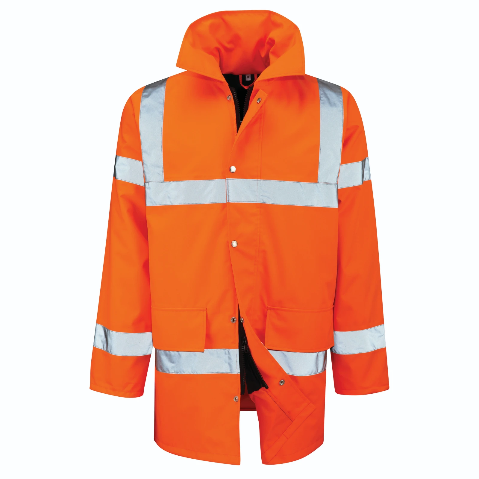 Tristan Waterproof Hood Jacket Medium Orange