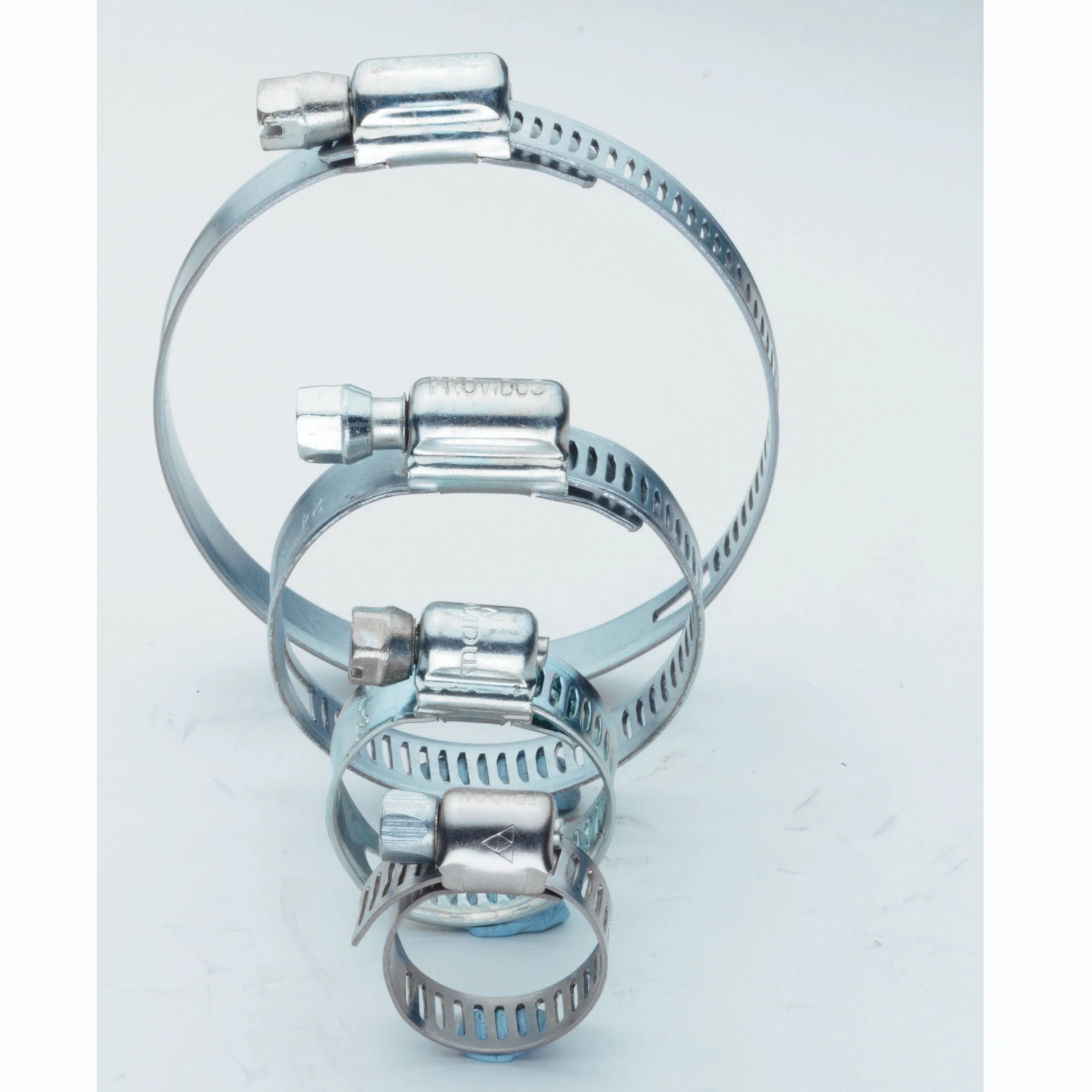 32 - 50mm Metal Worm Drive Hose Clip Silver