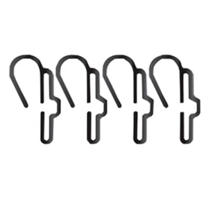 Unilite CDG38-T Plastic Helmet Clip (Pack of 4)