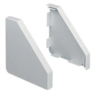 End Cap For Bench Trunking 105 x 105mm White