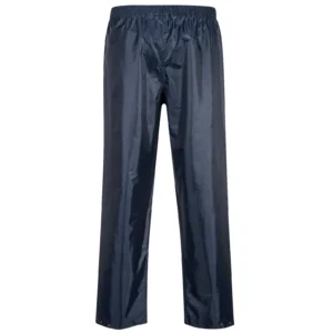 Portwest S441 Classic Adult Rain/ Waterproof Trouser Regular Fit XL Black