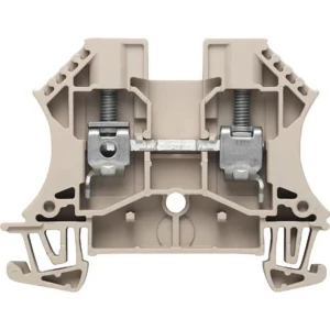 Terminal Feed Through WDU 6 6mm 41A 800V Beige Screw Connector - 10 Pack