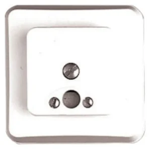 Clock Connector Fused White with 2A Fuse Link