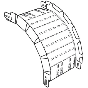 Legrand Riser 90° External 100mm Hot Dipped Galvanised for Cable Tray