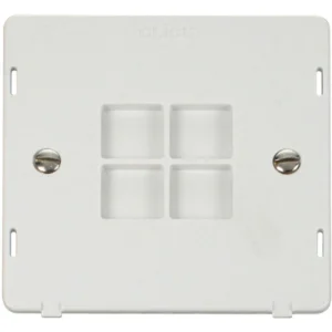 Blanking Plate Interior 1 Gang Polar White
