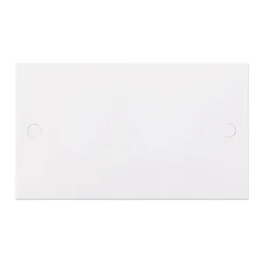 Blanking Plate 2 Gang