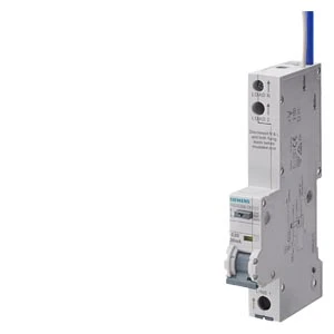 RCBO 10 Ka 1P+N Type Ac 30 Ma C-Char In: 20 A Un Ac: 230 V Pigtail 600 Mm Solid N