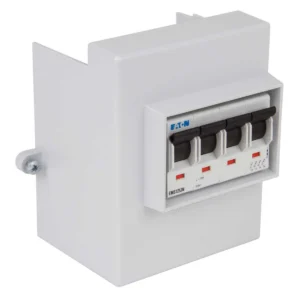 Eaton 3 Pole + Neutral Pole DIN Rail Isolator Switch 125A Maximum Current