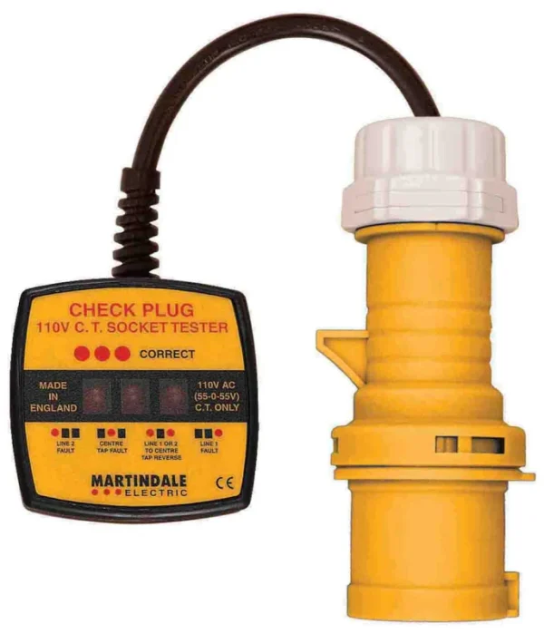 Check Plug Connectors Martindale Electric Martin Check Plug for 110V Socket – Go Magpie ...