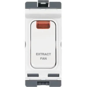 Hager Switch Mode 2 Pole Extract Fan