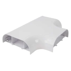 Tee Flat 175 x 60mm PVC-U White