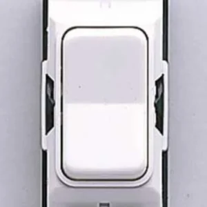 Grid Plus 1-Pole 2-Way Centre Off Retractive Switch Module 10A White