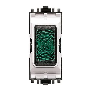 Indicator Neon 21-36V Green White Inserts