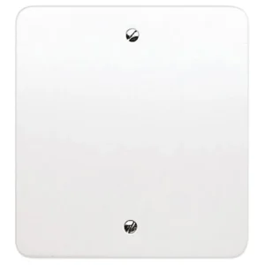 Blanking Plate Flush 178 x 165mm Metal White