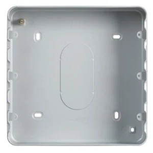 Box 18G Surface Knockouts 40mm Aluminium 5 x 20mm+5 x 25mm Knockouts