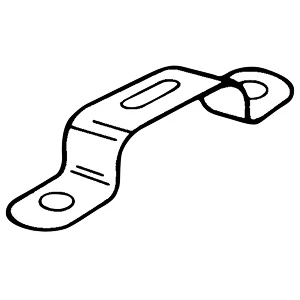 nVent Pyrotenax Cable Clip LSF Pyro Saddle White For Cable 2L1.5+3L1 [Pack=10]