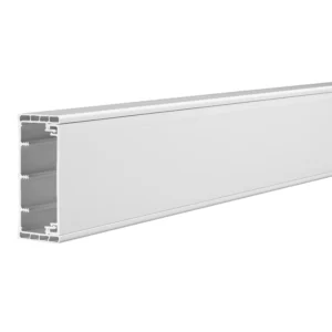 Dado Trunking 1 Compartment 100 x 40mm x 3m White UPVC Consort 104