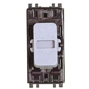 Grid Switch 2 Way Single Pole 20A Black