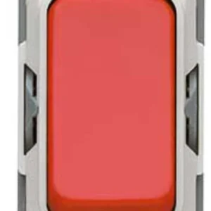 Grid Switch 1 Way Double Pole Push To Make 20A Red Red Rocker