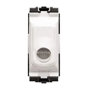 Grid Outlet Flex Cord Module 16A White