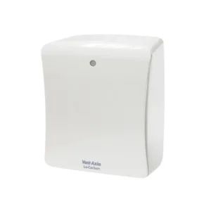 Vent Axia 427487B Fan Locarbon Selv Ht 100mm White Centrifugal H/Sensing+Timer