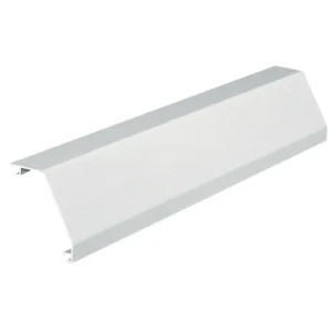 Cover Angled XL 3m PVC-U White for Trunking