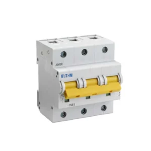 Eaton MCB Triple Pole Type C 100A 20Ka 81 x 90 x 80.5mm