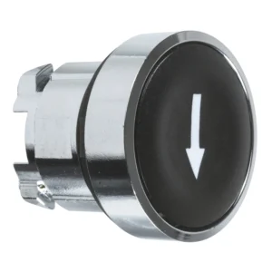 XB4 Spring Return Unmarked Non-Illuminated Pushbutton Head 22mm Black
