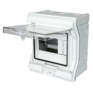 Enclosure 6 Module 1 Row Insulated IP55 164 x 190 x 113mm