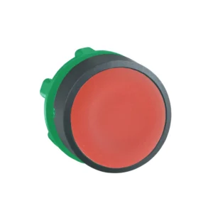 Harmony Unmarked Flush Push Button Head Plastic 22mm Red