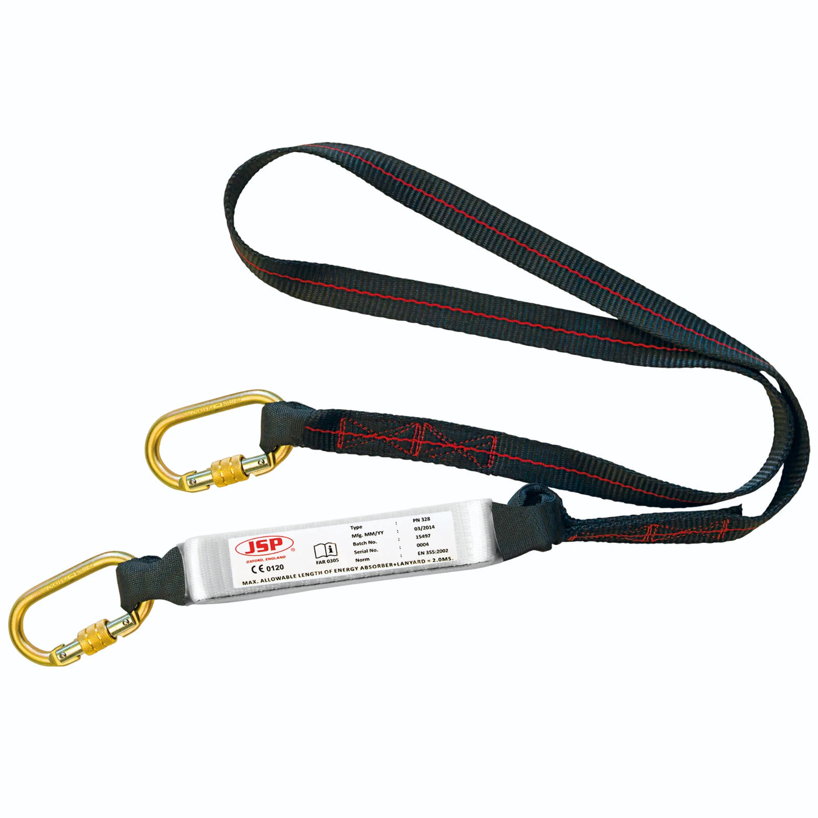 Spartan 2m Single Fall Arrest Lanyard - Image 2