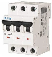 Miniature Circuit Breaker (MCB) 2A 3 Pole Characteristic: Type C 6kA - Image 2