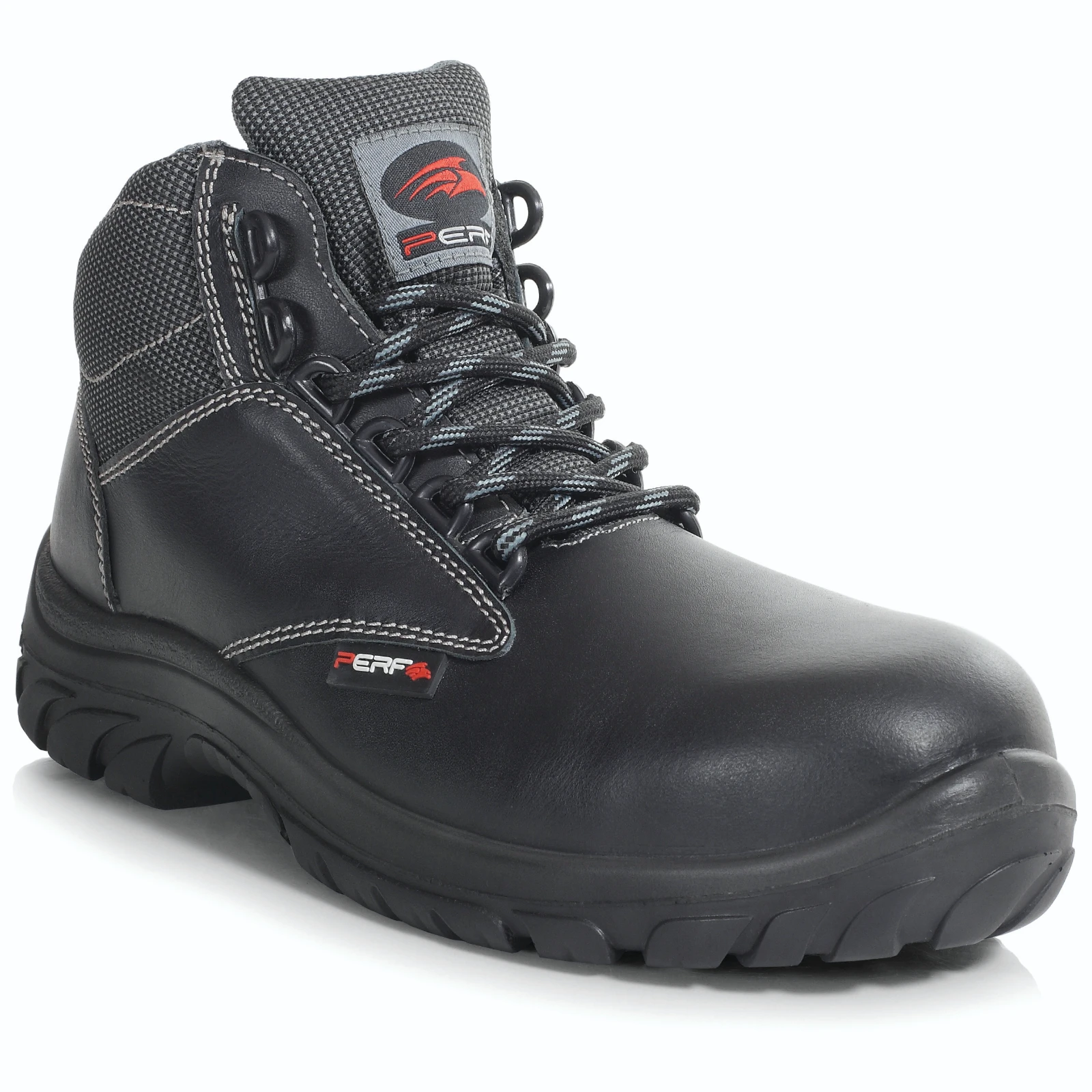 Non-Metal Hiker Boot S3 Size 8 Black/Grey - Image 2