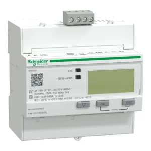 Meter Kw/Hour 3 Phase 5A 95 x 100 x 85mm Transformer Modbus
