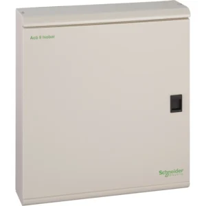 Enclosure Single Pole 34Way Dinrail Door+938 x 940 x 238mm Steel Cover