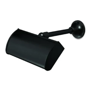 Outdoor LED Sign Light Black IP44 with Lamp