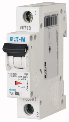 Miniature Circuit Breaker (MCB) 63A 1 Pole Characteristic: Type D 10 Ka - Image 2